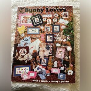 Cross Stitch Pattern Dale Burdett FOR BUNNY LOVERS Country Bunny Alphabet Easter